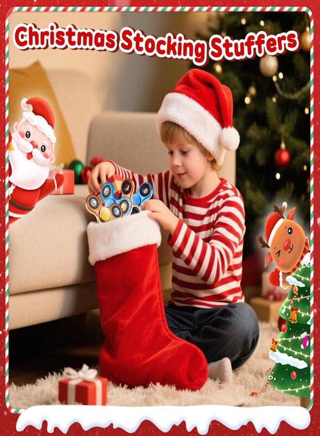 جيجيلي مجموعة من قطعتين من ألعاب فيدجيت سبينر للبالغين، ألعاب فيدجيت سبينر حسية للأطفال من 8 إلى 12 عامًا المصابين باضطراب فرط الحركة ونقص الانتباه والتوحد، ألعاب لتخفيف القلق، هدايا لحفلات أعياد الميلاد وعيد الحب للأطفال، جوائز صفية - Image 2